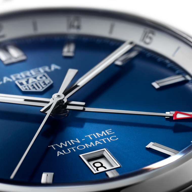TAG Heuer TAG Heuer Carrera Twin-Time Automático 41 mm Acero WBN201A.BA0640 Devoluciones gratuitas