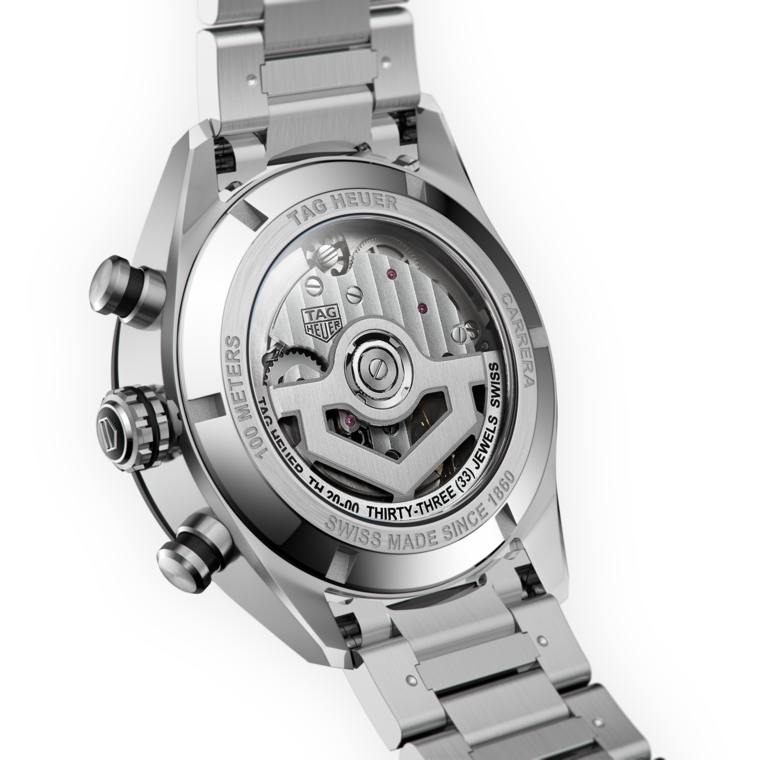 TAG Heuer TAG Heuer Carrera Chronograph Automático 44 mm Acero CBN2A1B.BA0643 Rebajas de fábrica