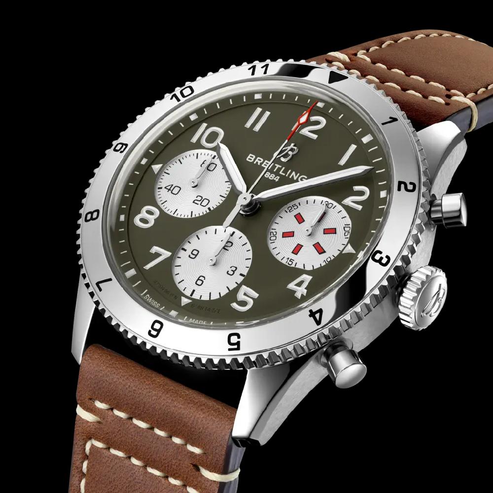 Breitling Classic AVI Chronograph 42 Curtiss Warhawk Promoción por tiempo limitado