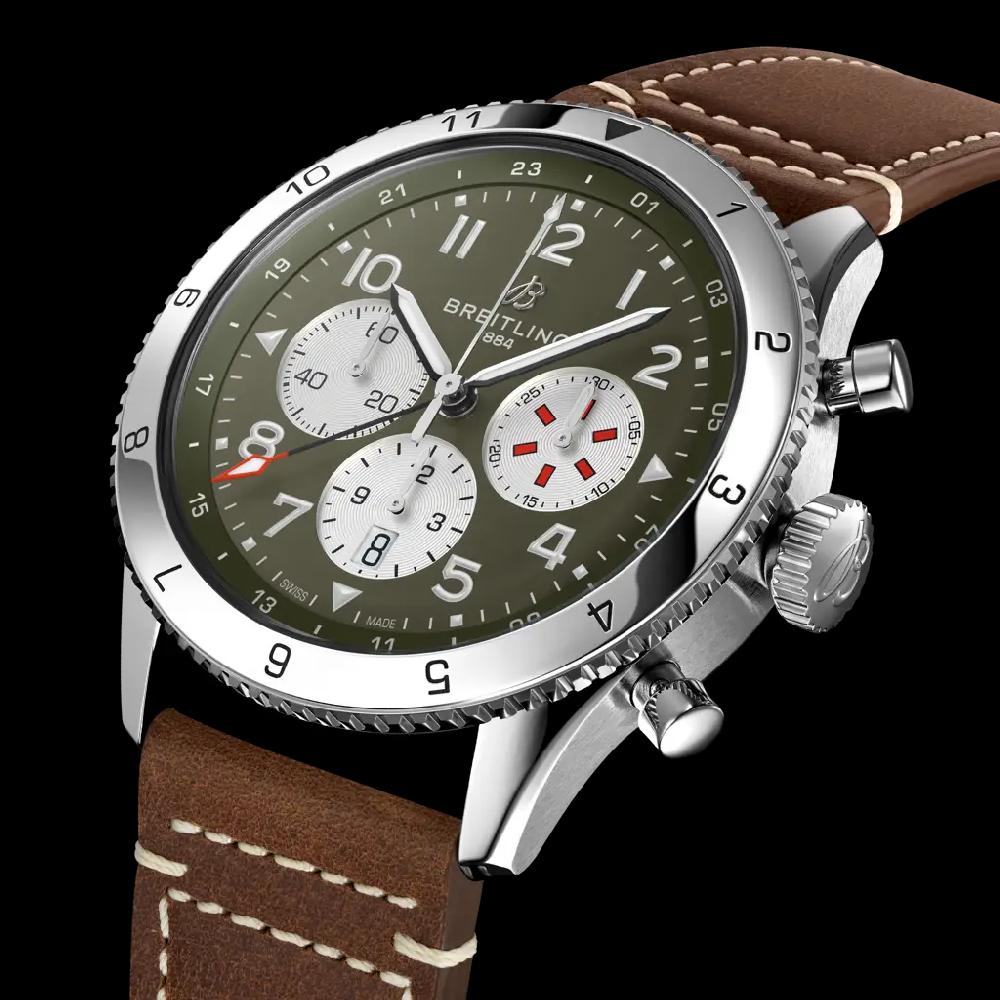 Breitling Super AVI B04 Chronograph GMT 46 Curtiss Warhawk Grandes descuentos
