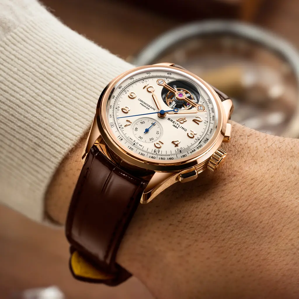 Breitling Premier B21 Chronograph Tourbillon 42 Léon Breitling En oferta