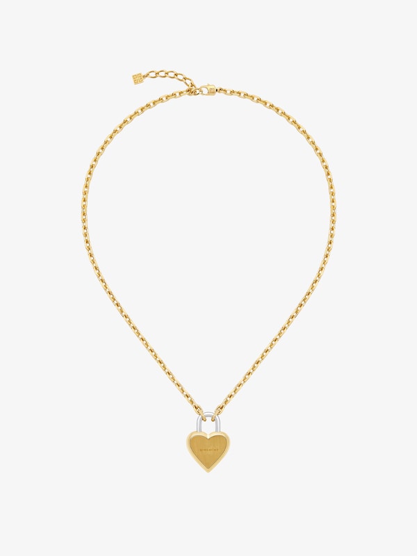 Givenchy Heart Lock necklace in metal Limitado a 3 días