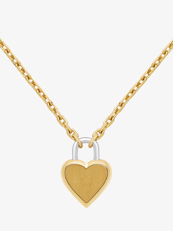 Givenchy Heart Lock necklace in metal Limitado a 3 días
