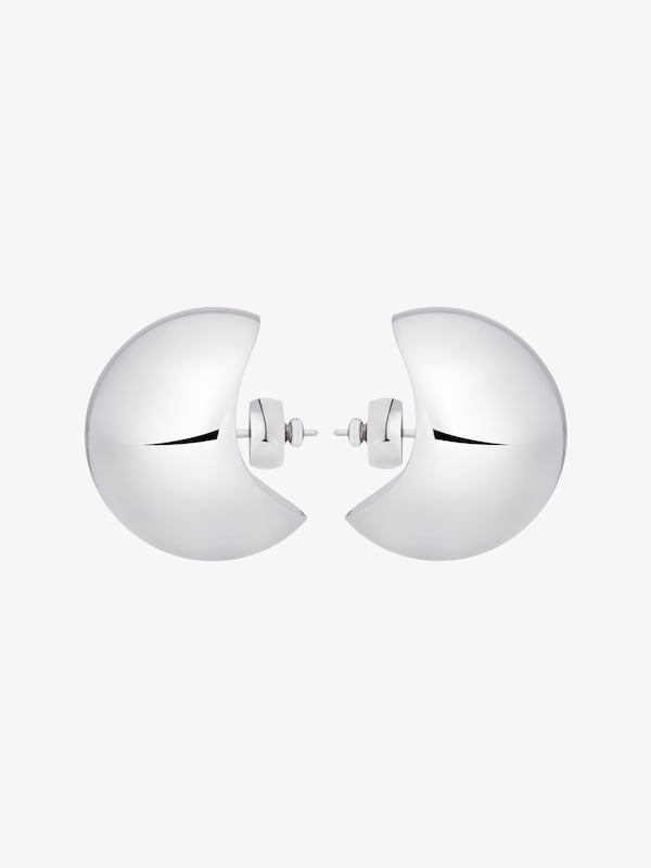 Givenchy Curve earrings in metal Descuentos del mes