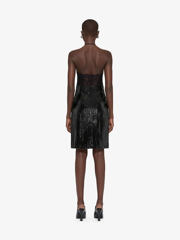 Givenchy Bodysuit in chandelier lace and jersey Ofertas especiales