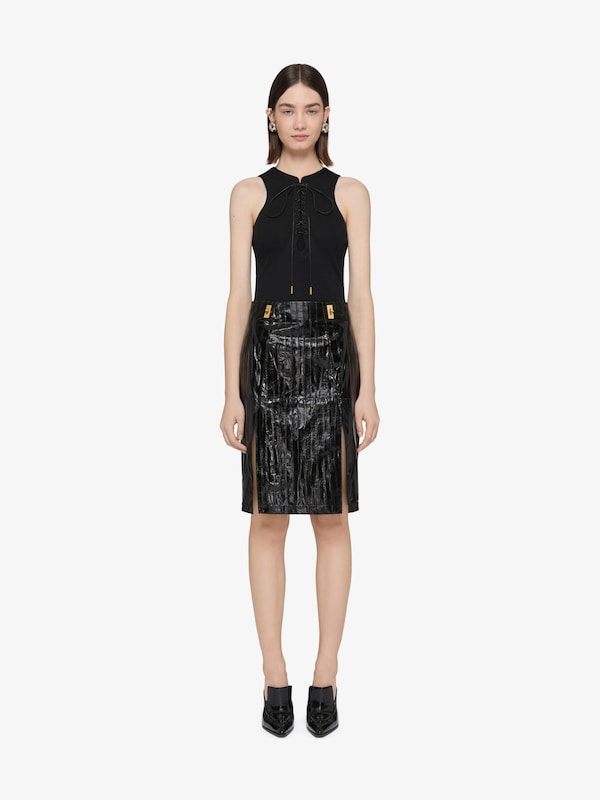 Givenchy Skirt in leather Grandes ahorros
