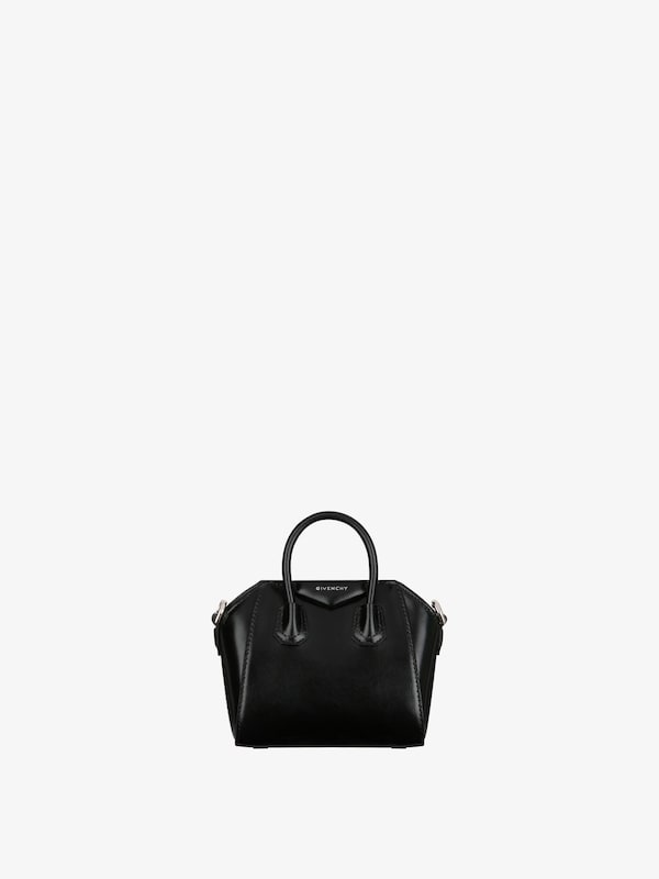 Givenchy Micro Antigona bag in Box leather Rebajas de fin de temporada