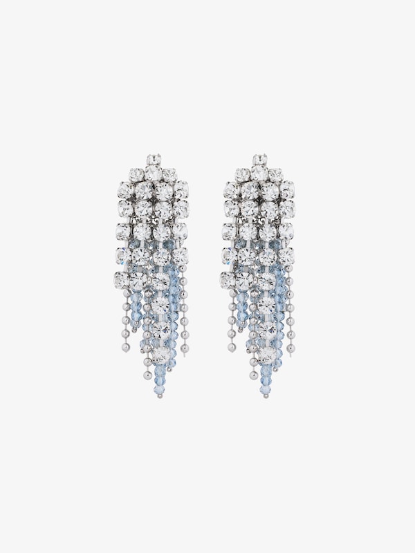 Givenchy Crystal Bow earrings in metal with crystals and pearls Precio ultrabajo