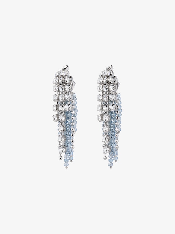 Givenchy Crystal Bow earrings in metal with crystals and pearls Precio ultrabajo