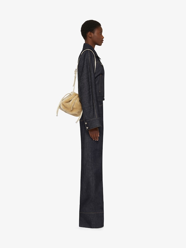 Givenchy Small Pumpkin bag in shearling En línea