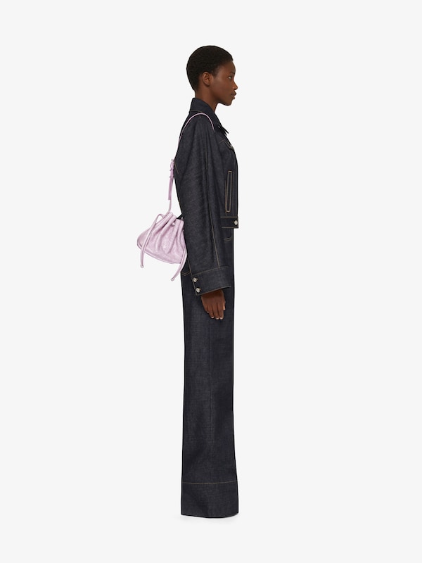 Givenchy Small Pumpkin bag in crackled patent leather Outlet