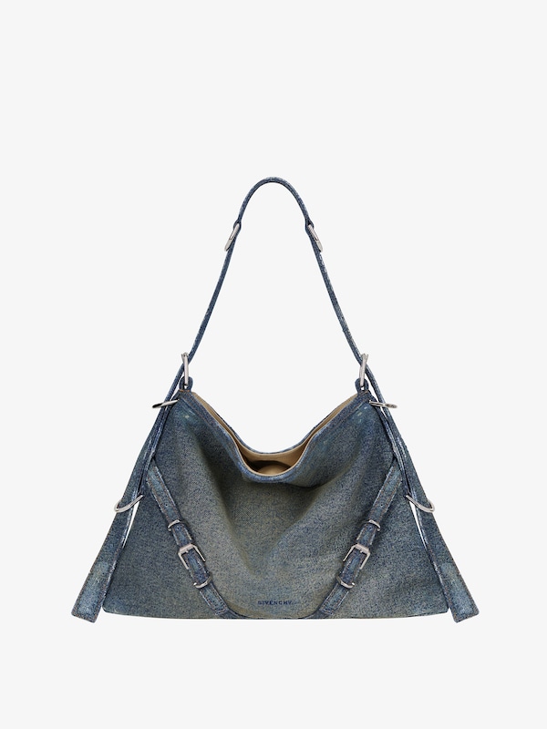 Givenchy Medium Voyou bag in washed denim Solo queda un día