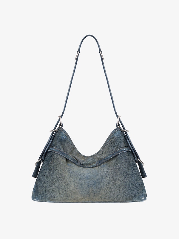 Givenchy Medium Voyou bag in washed denim Solo queda un día