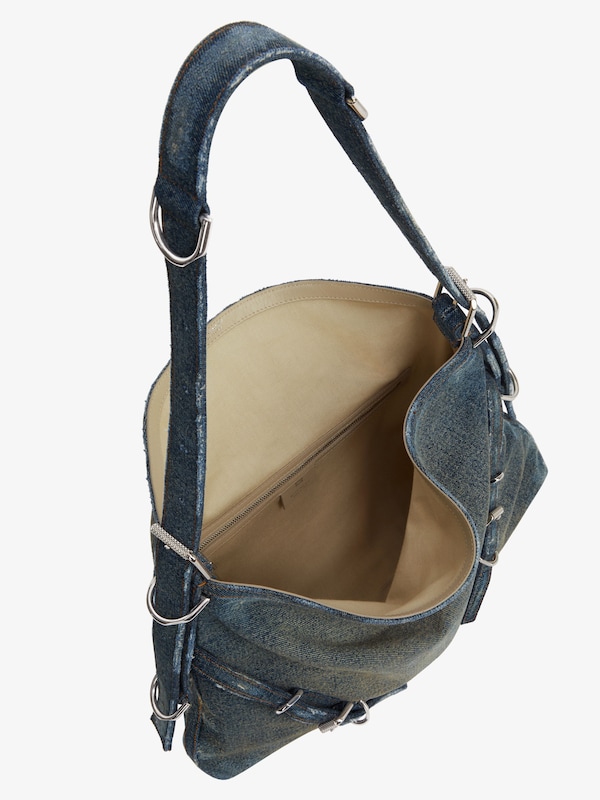 Givenchy Medium Voyou bag in washed denim Solo queda un día