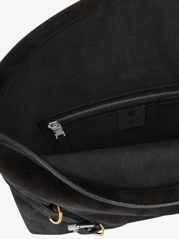 Givenchy Medium Voyou bag in suede Última moda