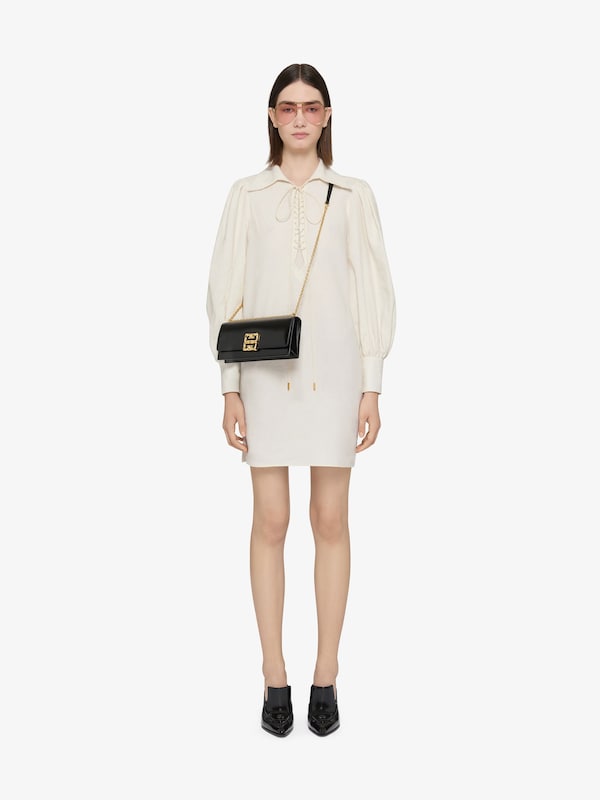 Givenchy 4G Liquid Clutch bag in Box leather Rebajas de fin de temporada