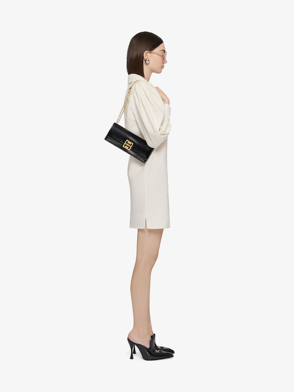 Givenchy 4G Liquid Clutch bag in Box leather Rebajas de fin de temporada