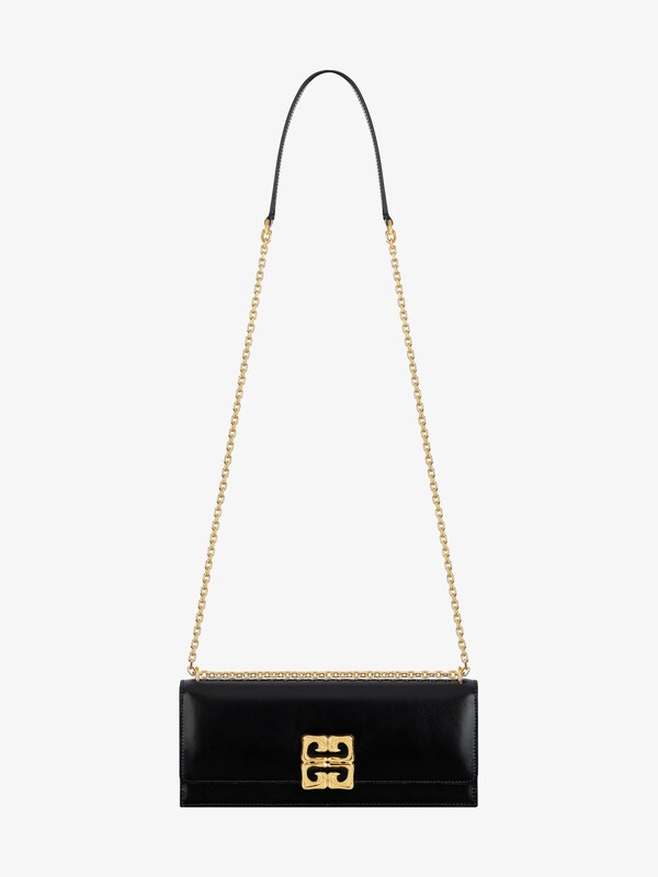 Givenchy 4G Liquid Clutch bag in Box leather Rebajas de fin de temporada