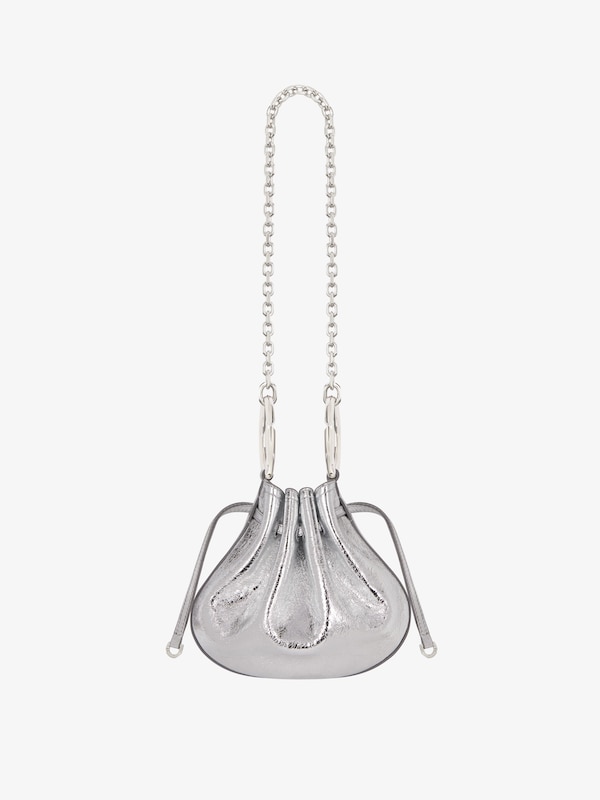 Givenchy Mini Pumpkin bag in laminated leather 2025