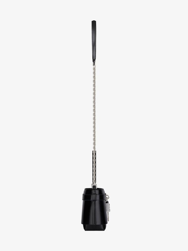 Givenchy Micro Shark Lock bucket bag in Box leather Ofertas