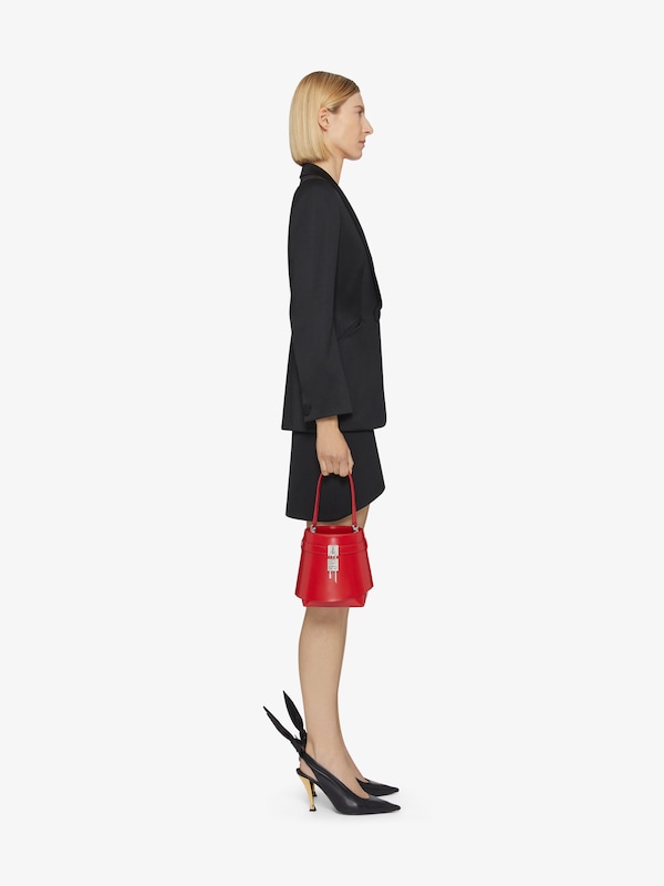Givenchy Shark Lock bucket bag in Box leather Gran oferta