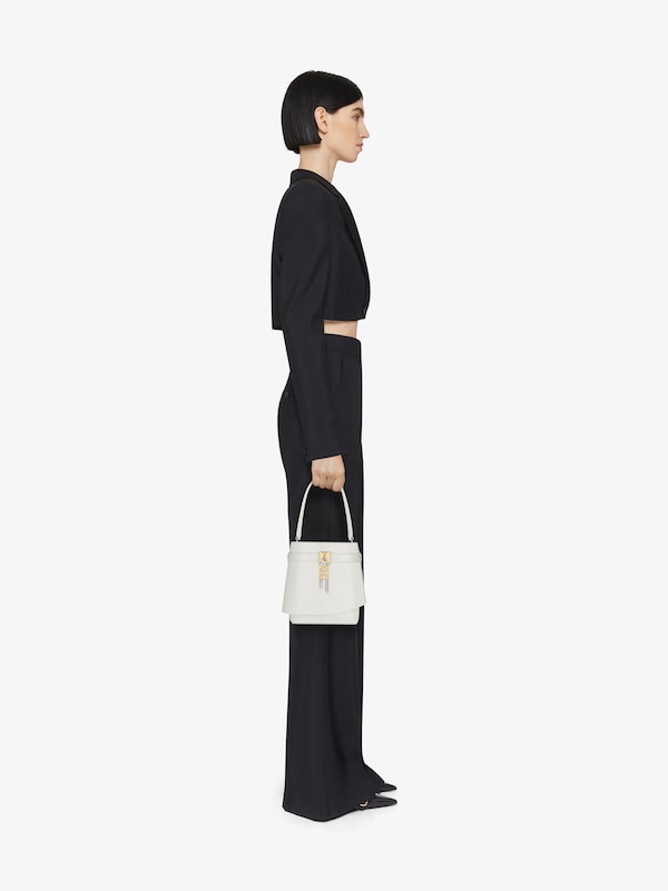 Givenchy Shark Lock bucket bag in Box leather Los más vendidos