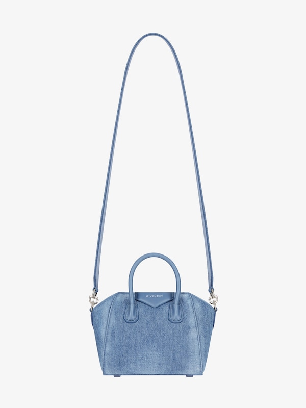 Givenchy Antigona Toy bag in washed denim Rebajas top