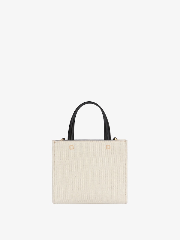 Givenchy Mini G-Tote shopping bag in canvas COMPRAR AHORA