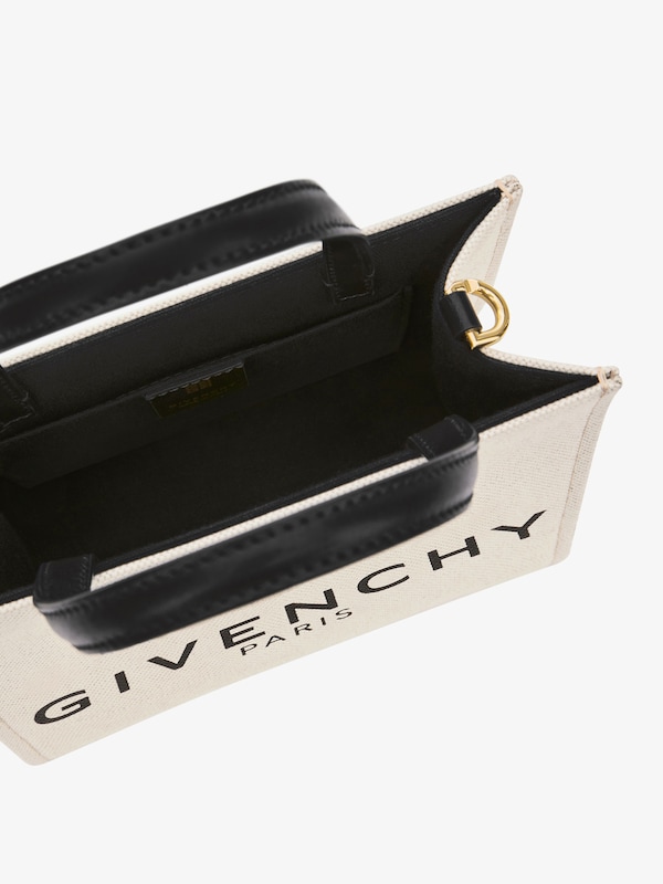 Givenchy Mini G-Tote shopping bag in canvas COMPRAR AHORA