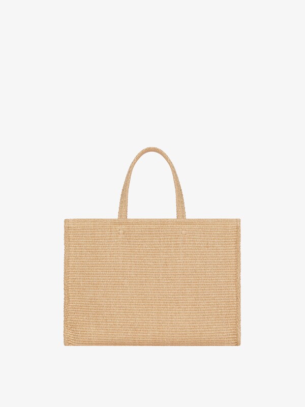 Givenchy Medium G-Tote bag in raffia Último día