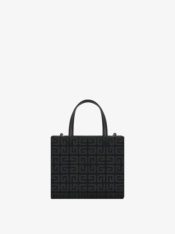 Givenchy Mini G-Tote shopping bag in 4G embroidery Solo hoy