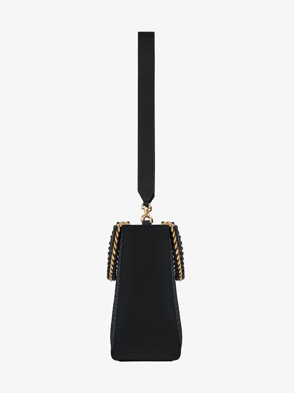 Givenchy Medium G-Tote shopping bag in 4G embroidery with chain Promoción trimestral