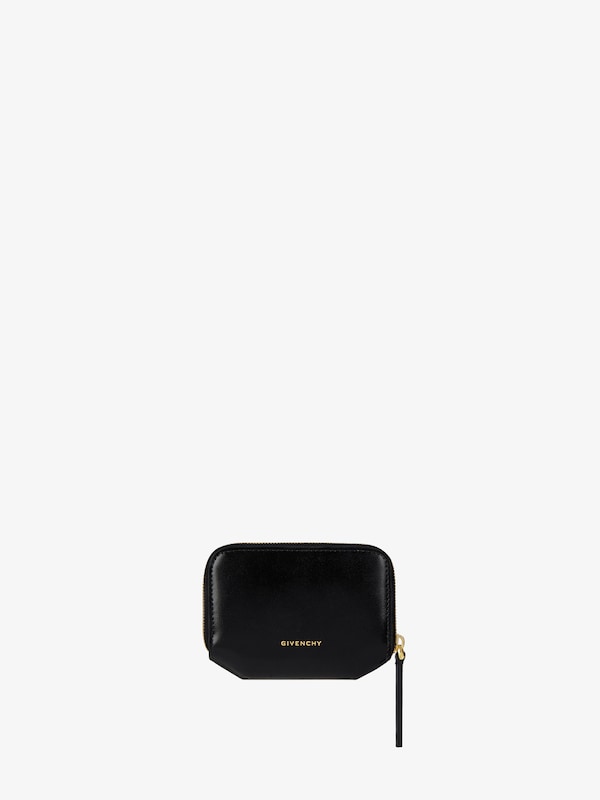 Givenchy 4G Liquid zipped wallet in Box leather Tienda de fábrica