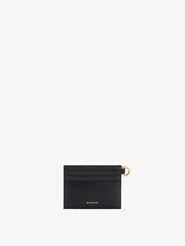 Givenchy 4G Liquid card holder in Box leather Limitado a 3 días