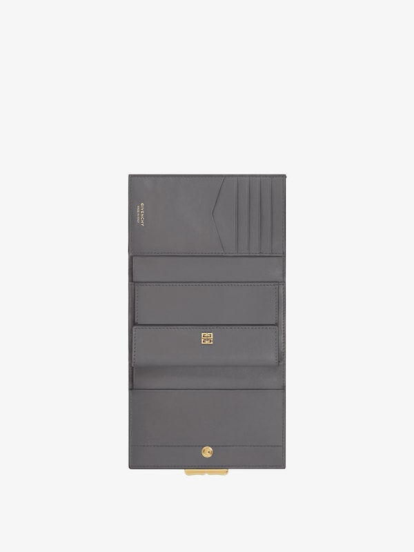 Givenchy 4G Liquid wallet in Box leather Libre de impuestos