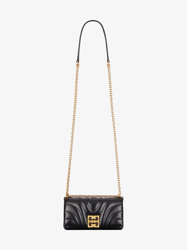 Givenchy 4G Liquid wallet on chain in quilted leather Oferta exclusiva