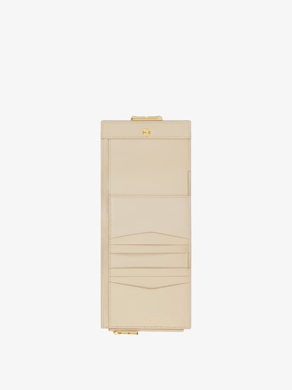 Givenchy 4G Liquid wallet in Box leather Ofertas especiales