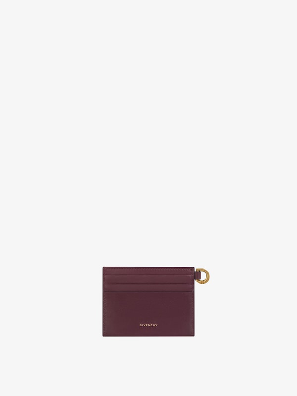 Givenchy 4G Liquid card holder in Box leather Grandes ahorros