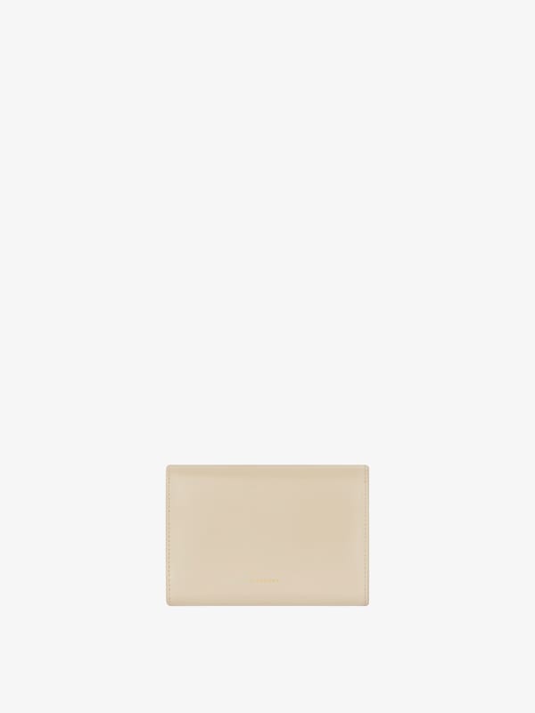 Givenchy 4G Liquid wallet in Box leather Devoluciones gratuitas