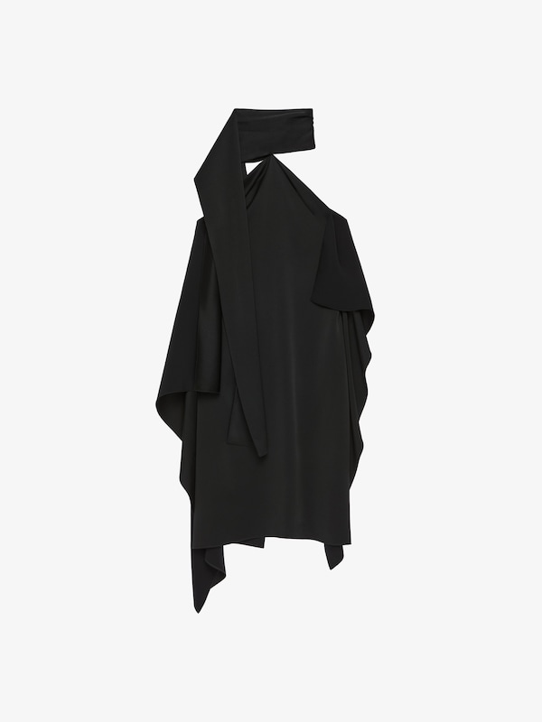 Givenchy Scarf dress in crepe satin Rebajas