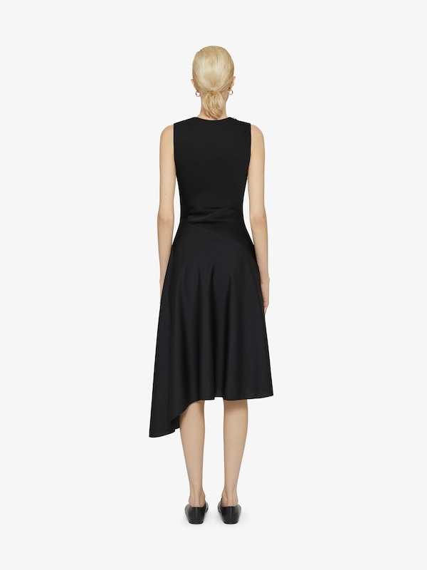 Givenchy Asymmetric dress in wool and mohair with plaston Ofertas