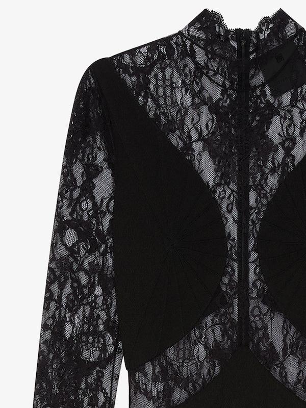 Givenchy Dress in chandelier lace and jersey Rebajas de fábrica