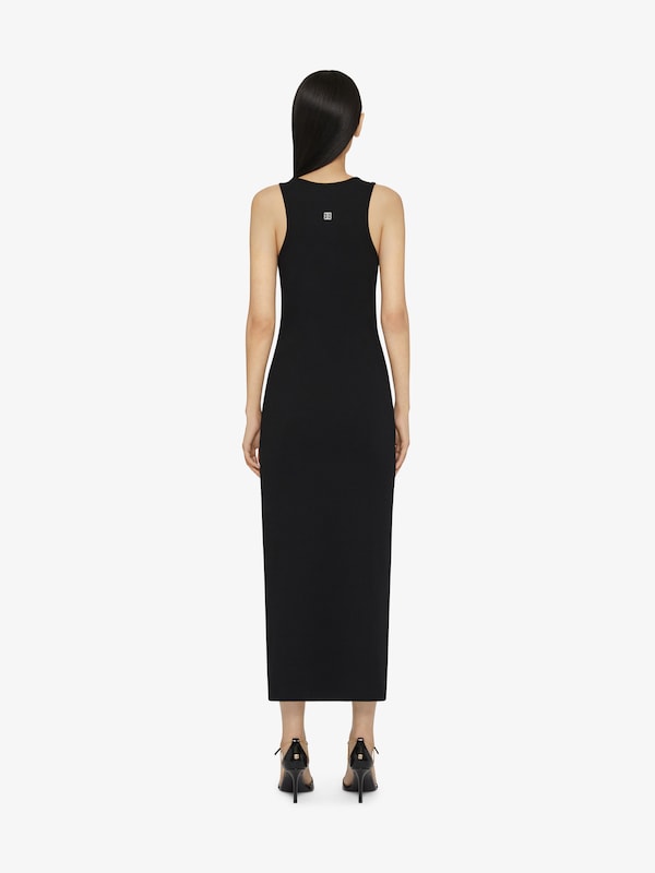 Givenchy Dress in jersey with crystals snake embroideries Tienda