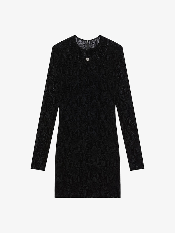 Givenchy Dress in python print tulle with 4G detail Rebajas top