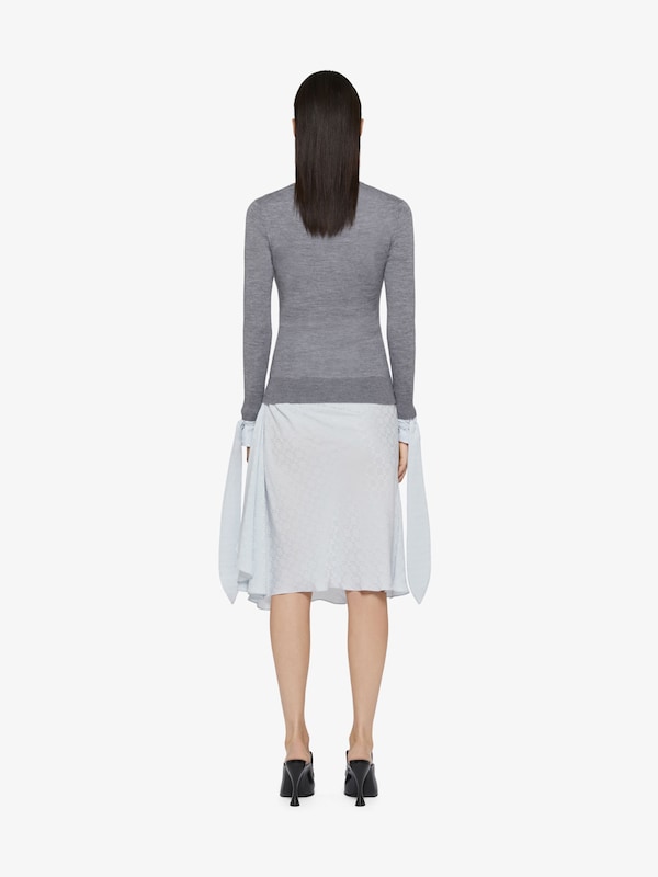 Givenchy Slim fit sweater in cashmere and silk Últimos 3 días