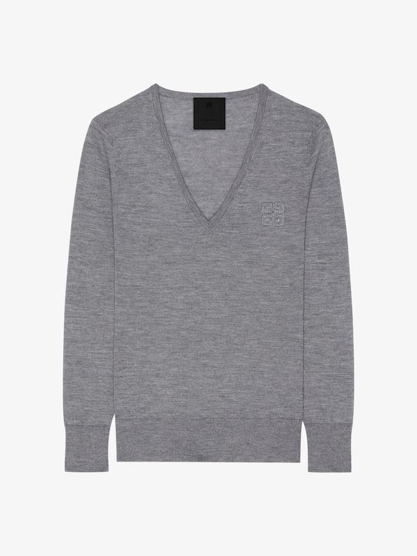 Givenchy Slim fit sweater in cashmere and silk Últimos 3 días