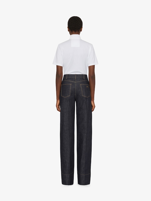 Givenchy T-shirt in cotton with buttoned collar Ofertas de temporada