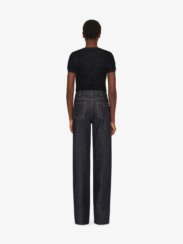 Givenchy Double-layered slim t-shirt in cotton and tulle Outlet
