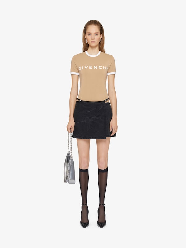 Givenchy GIVENCHY Archetype slim fit t-shirt in cotton Venta caliente