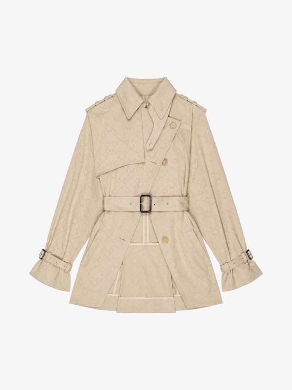 Givenchy Trench-coat in monogram 72 cotton Gran oferta